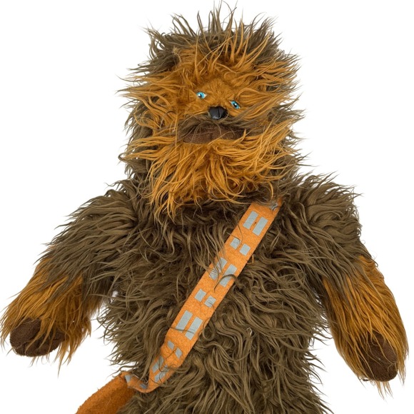 Disney Other - Disney‎ Star Wars Chewbacca Plush Large 24" Wookie Jay Franco & Sons w/ Satchel